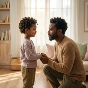 Apologizing to a child
